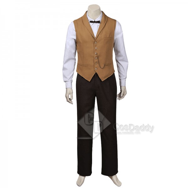 Fantastic Beasts The Crimes of Grindelwald Newt Scamander Cosplay Costume