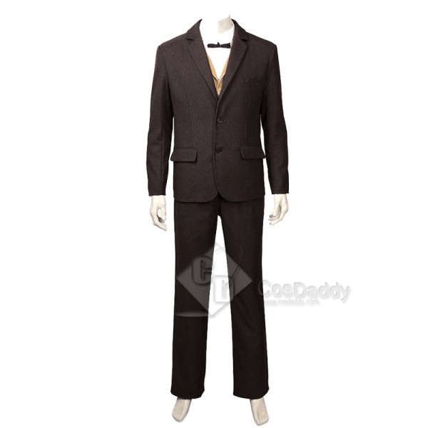 Fantastic Beasts The Crimes of Grindelwald Newt Scamander Cosplay Costume