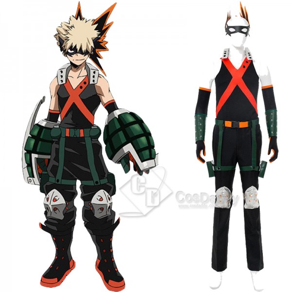 My Hero Academia Bakugou Katsuki Cosplay Costume