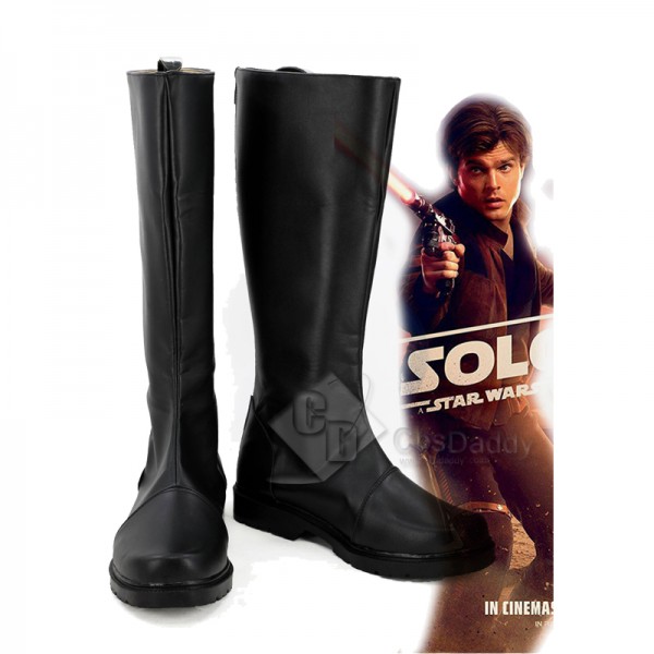 Solo A Star Wars Story Han Solo Boots Shoes Cosplay Costume