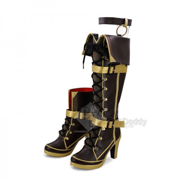 Azur Lane Jean Bart Shoes Boots Cosplay Props