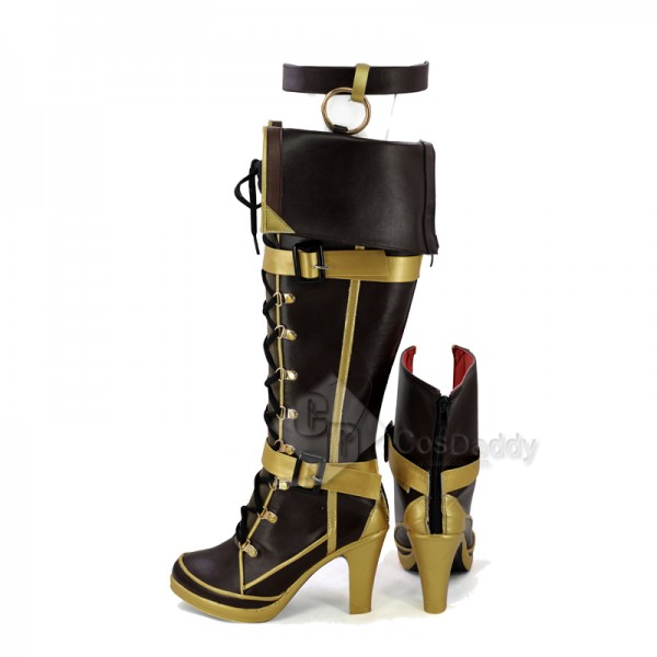 Azur Lane Jean Bart Shoes Boots Cosplay Props