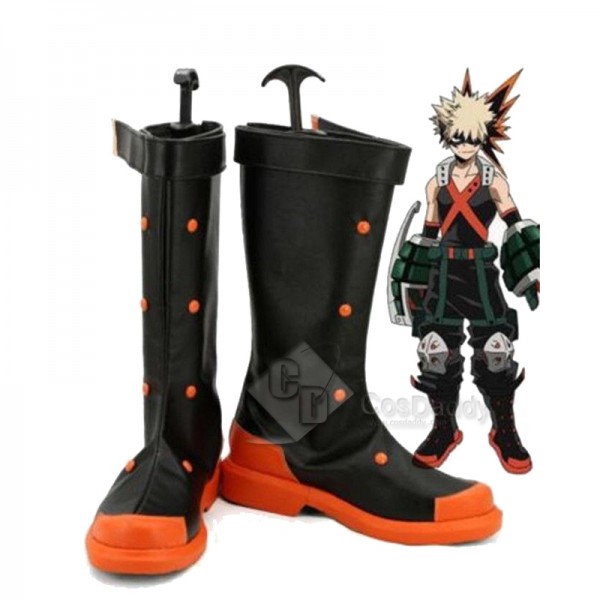 My Hero Academia Bakugou Katsuki Shoes Boots Cospl...