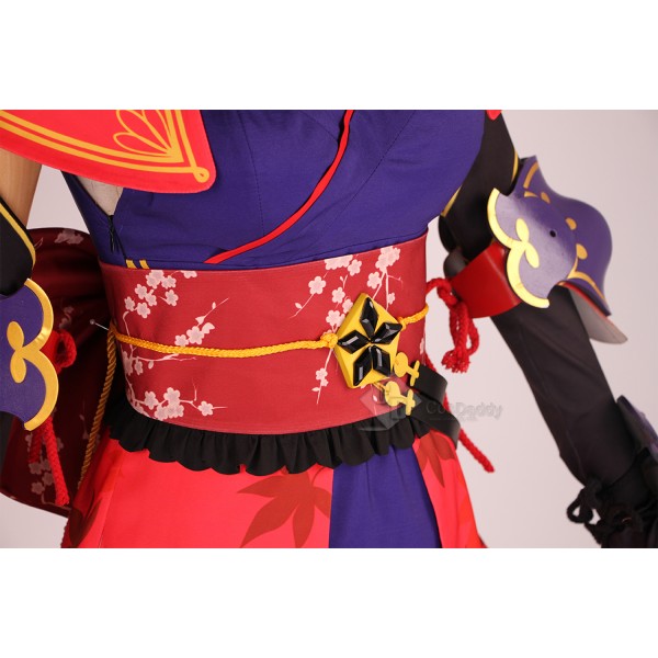 Fate Grand Order FGO Miyamoto Musashi Cosplay Costume