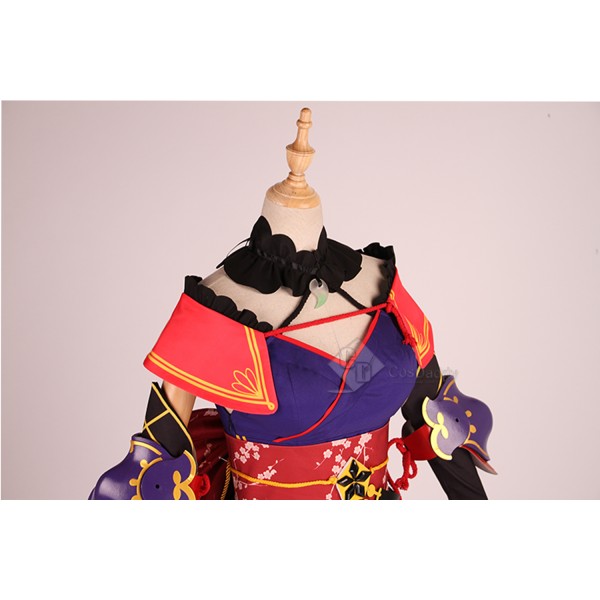 Fate Grand Order FGO Miyamoto Musashi Cosplay Costume