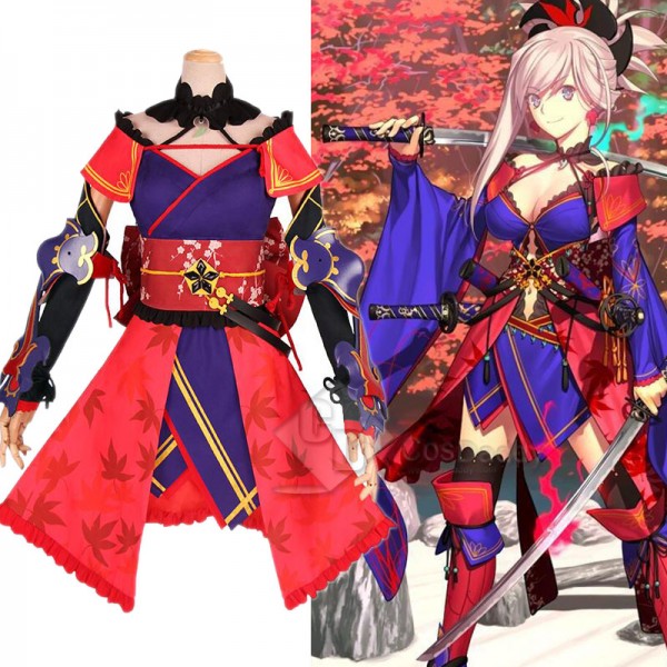 Fate Grand Order FGO Miyamoto Musashi Cosplay Cost...