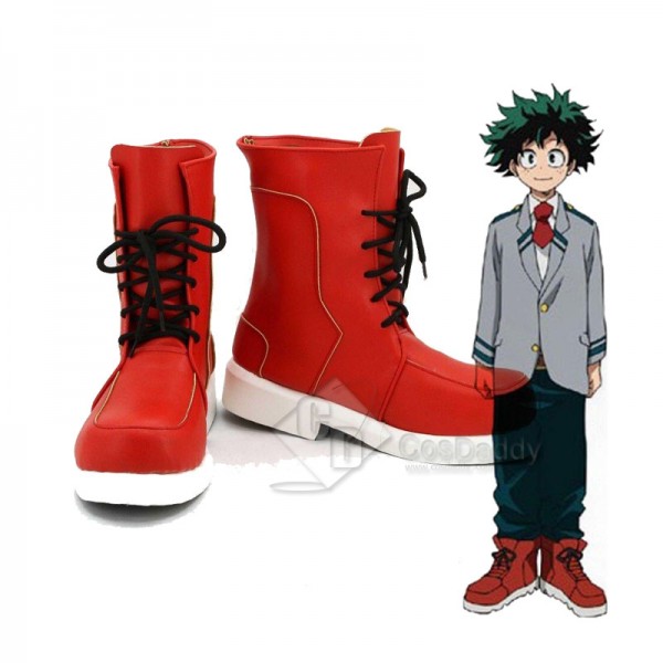 My Hero Academia Izuku Midoriya Cosplay Shoes Boot...
