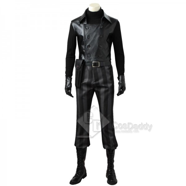 Spider-Man: Into the Spider-Verse Spiderman Noir Costume Mask Cosplay