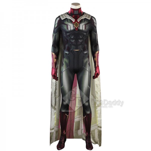 Avengers: Infinity War Superhero Vision Cosplay Cosplay Costume