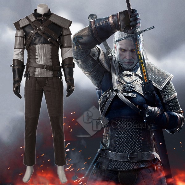 The Witcher 3: Wild Hunt The Witcher Geralt of Rivia Cosplay Costume