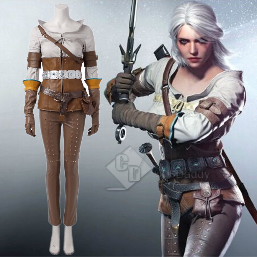 The Witcher Season 2 Netflix Ciri Cirilla Fiona Elen Cosplay Costume