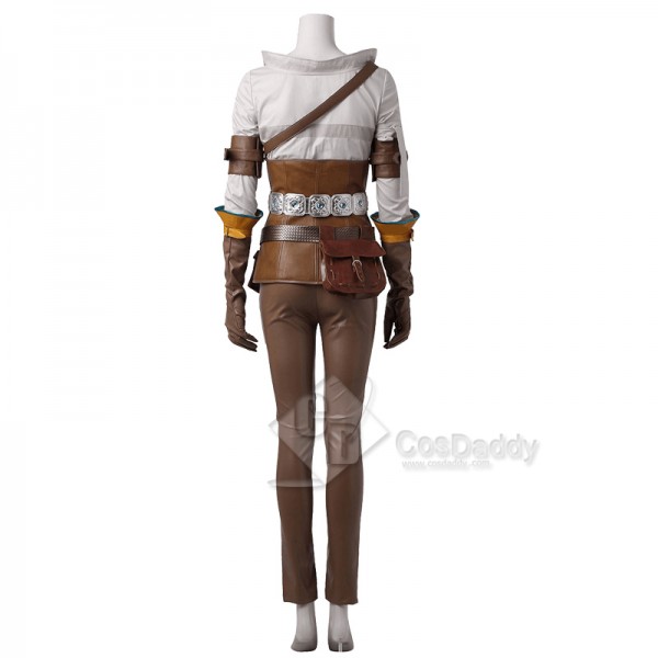 The Witcher 3: Wild Hunt Cirilla Fiona Ciri Cosplay Costume