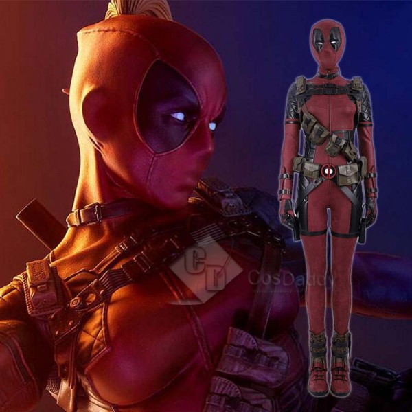 Deadpool Lady Women Deadpool Cosplay Costume