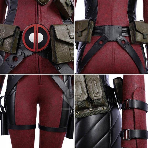 Deadpool Lady Women Deadpool Cosplay Costume