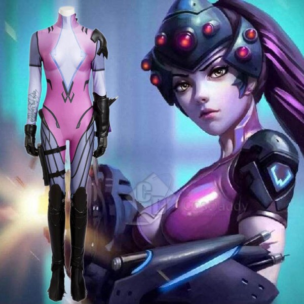 Overwatch OW Widowmaker Amelie Lacroix Cosplay Costume