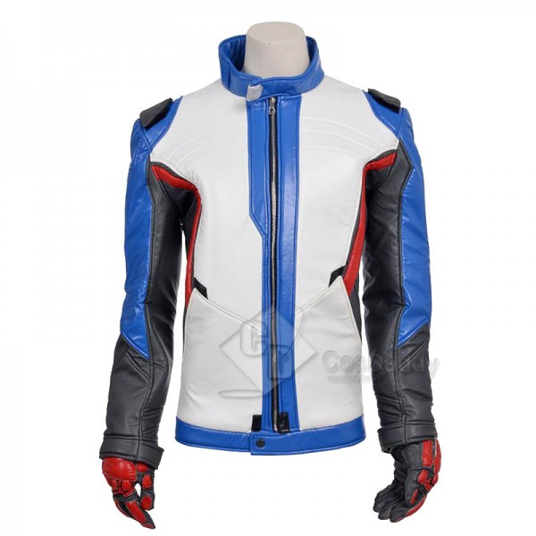 Overwatch OW Soldier 76 Coat Cosplay Costume