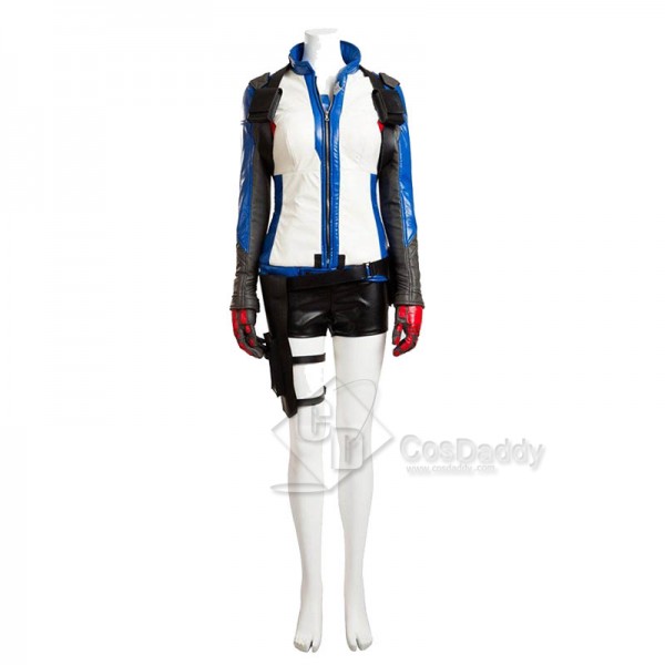 Overwatch OW Soldier 76 Women Cosplay Costume