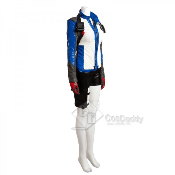 Overwatch OW Soldier 76 Women Cosplay Costume