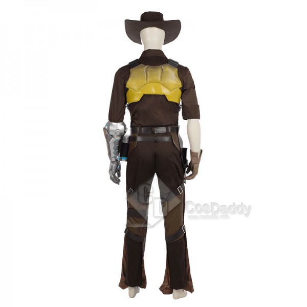 Overwatch OW Jesse Mccree Cosplay Costume