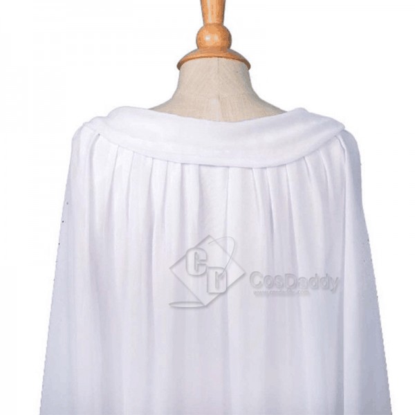 The Hobbit Galadriel White Long Dress Cosplay Costume