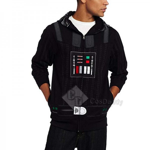 Star Wars Darth Vader And Clone Troopers Mask Zipper Hoodie Sweatshirt Cosplay Costume