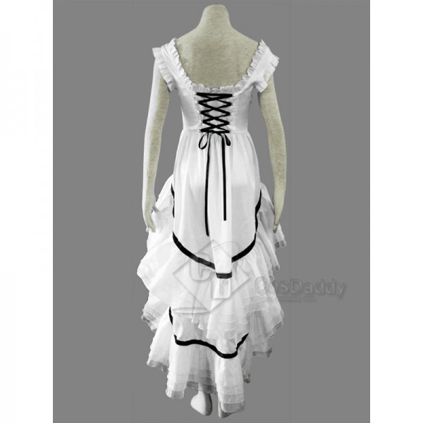 Chobits Chi Chii Black and White Dress Cosplay Costume