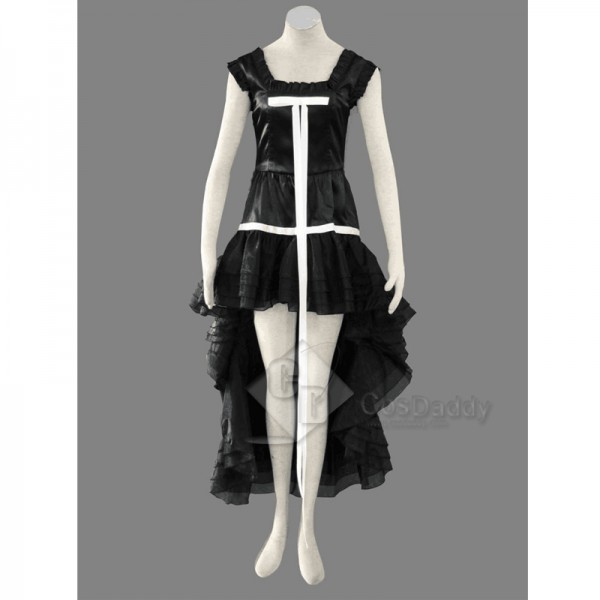 Chobits Chi Chii Black and White Dress Cosplay Costume