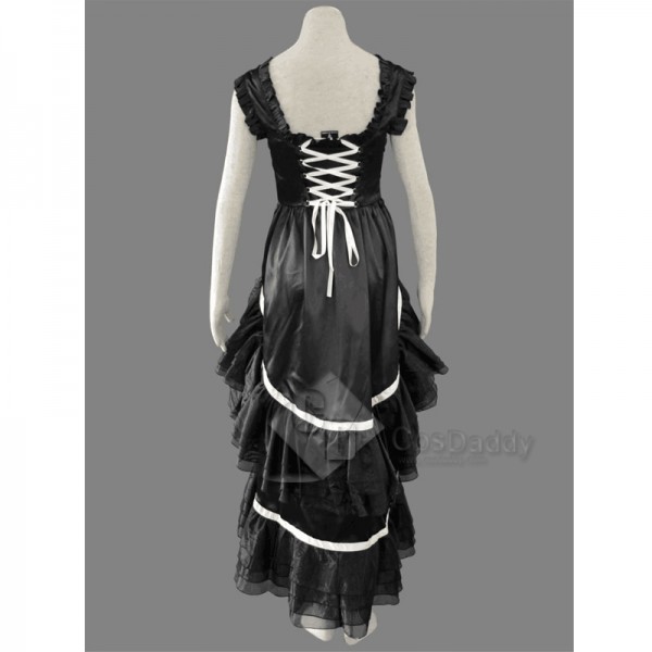 Chobits Chi Chii Black and White Dress Cosplay Costume