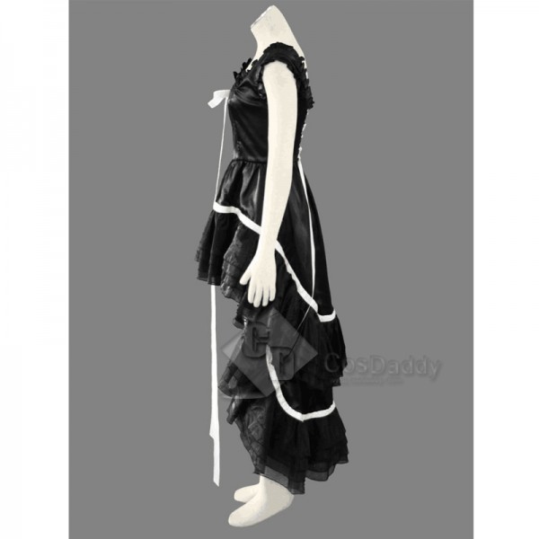 Chobits Chi Chii Black and White Dress Cosplay Costume