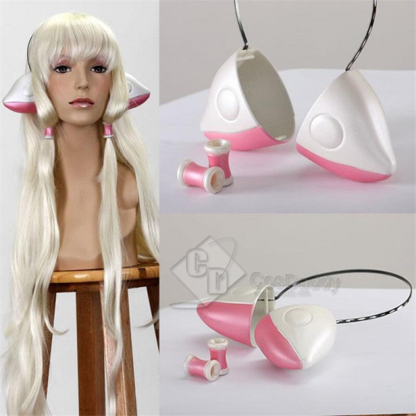 Chobits Chi Chii Cosplay Prop Costume Ears Cute Ka...