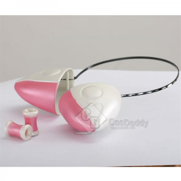 Chobits Chi Chii Cosplay Prop Costume Ears Cute Kawaii Pink Headband