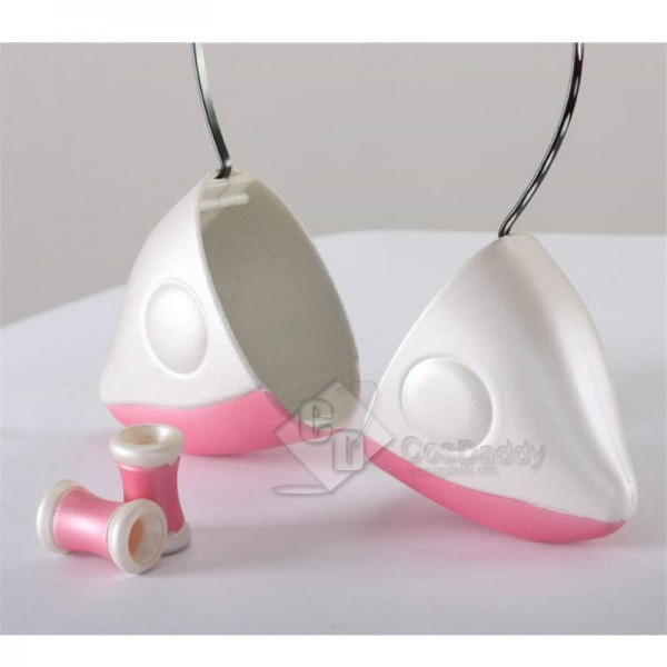 Chobits Chi Chii Cosplay Prop Costume Ears Cute Kawaii Pink Headband