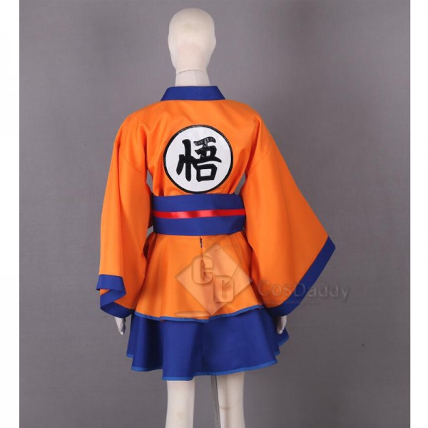 Dragon Ball Son Goku Lolita Dress Cosplay Costume