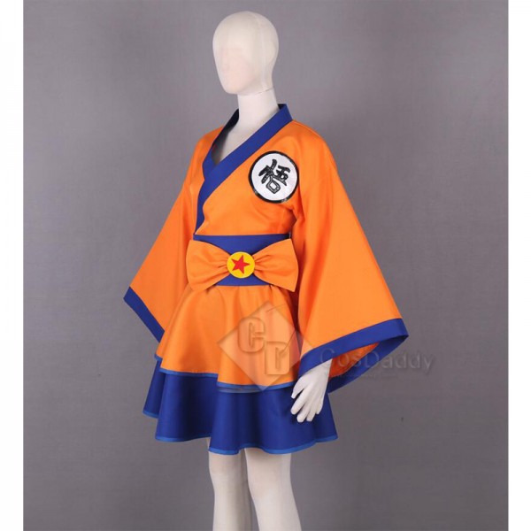 Dragon Ball Son Goku Lolita Dress Cosplay Costume