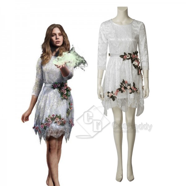 Far Cry 5 Eden's Gate Rachel Jessop Faith Seed Dress Cosplay Costume