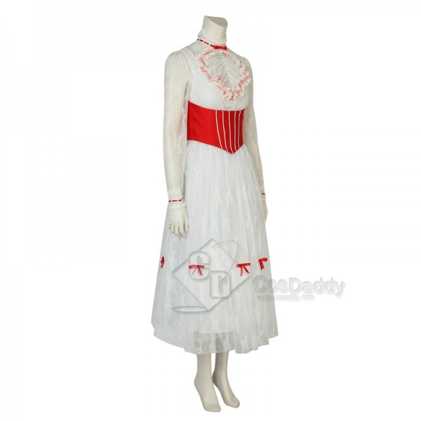 Mary Poppins Mary Jolly Dress Cosplay Costume