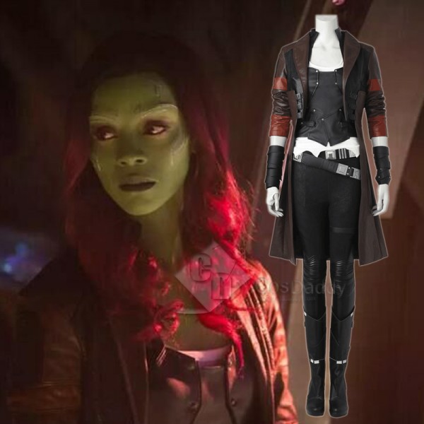 Guardians of the Galaxy Vol. 2 Gamora Cosplay Costume