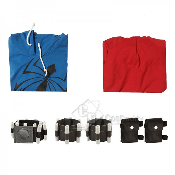 Spiderman Scarlet Spider Ben Reily Cosplay Costume