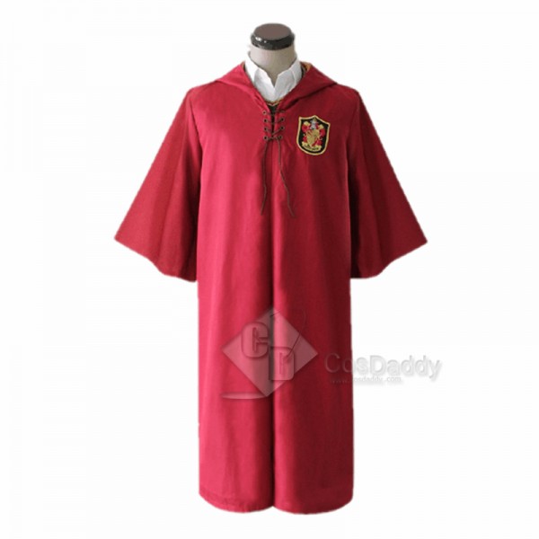 Harry Potter Quidditch Robe Boys Cape Cloak Cosplay Costume