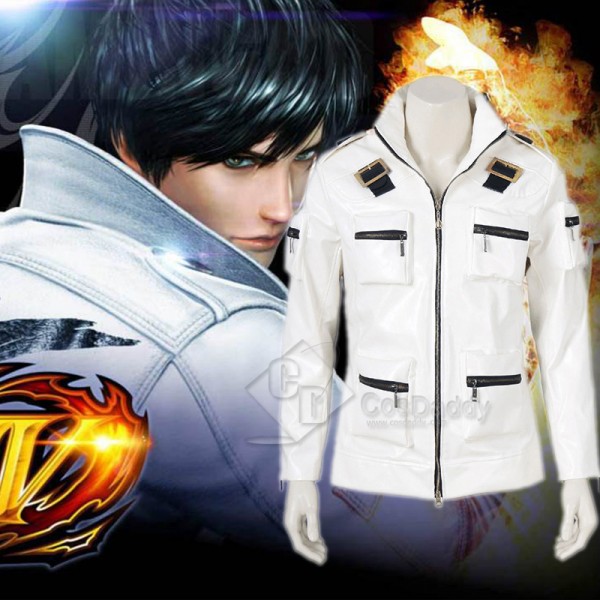 The King of Fighters XIV 14 KYO KUSANAGI Coat Cosplay Costume