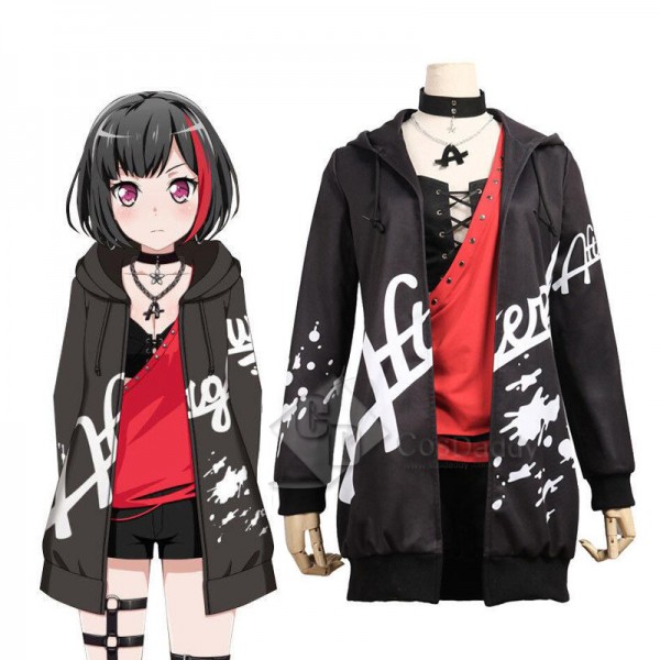 BanG Dream ! Afterglow second key visual Mitake Ran Cosplay Costume