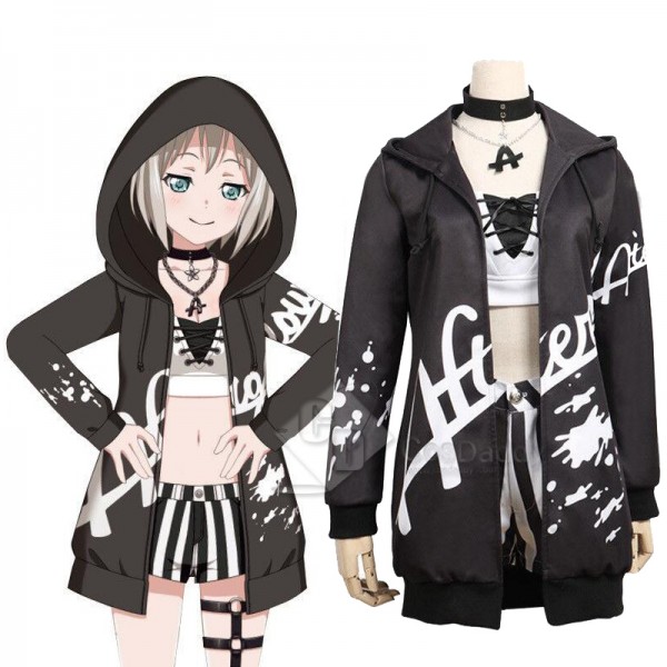 BanG Dream ! Afterglow second key visual Aoba Moca Cosplay Costume