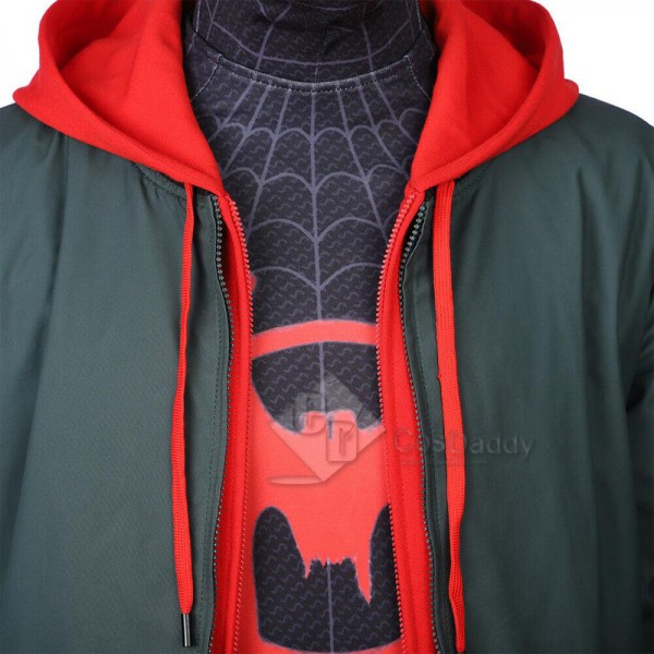 Spider-Man: Into the Spider-Verse Miles Morales Cosplay Costume