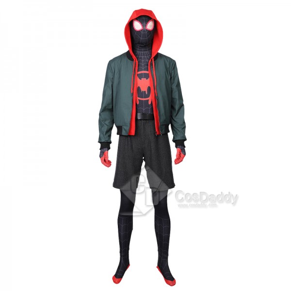 Spider-Man: Into the Spider-Verse Miles Morales Cosplay Costume