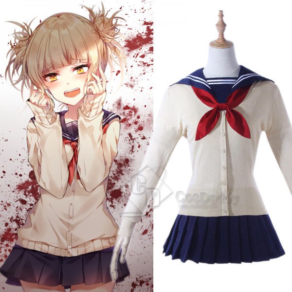 My Hero Academia Himiko Toga Shool Sweater Cardiga...