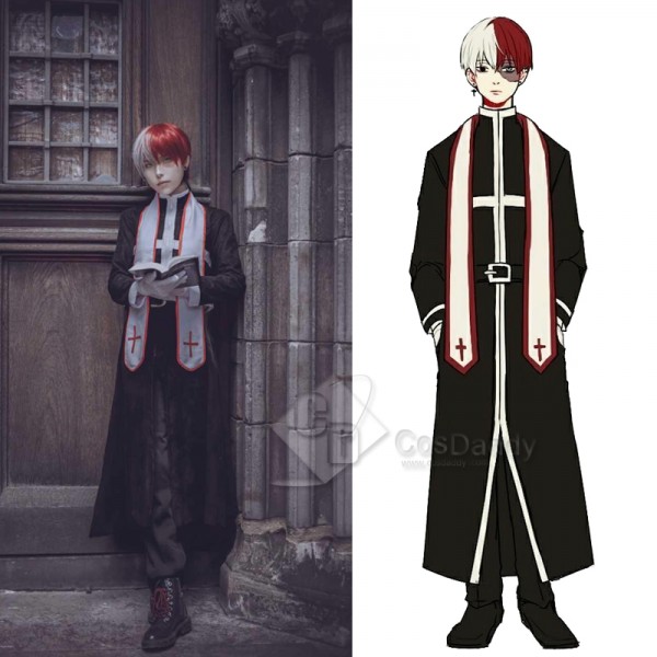 My Hero Academia Todoroki Shoto Uniform Cosplay Co...