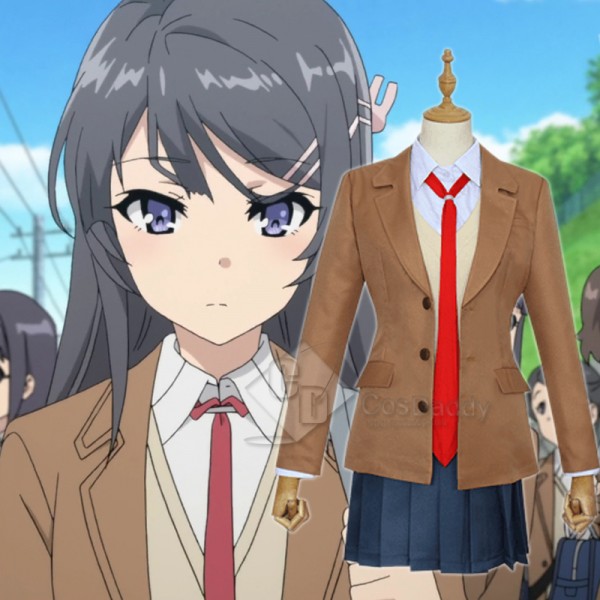 Seishun Buta Yarou Series Sakurajima Mai Cosplay C...