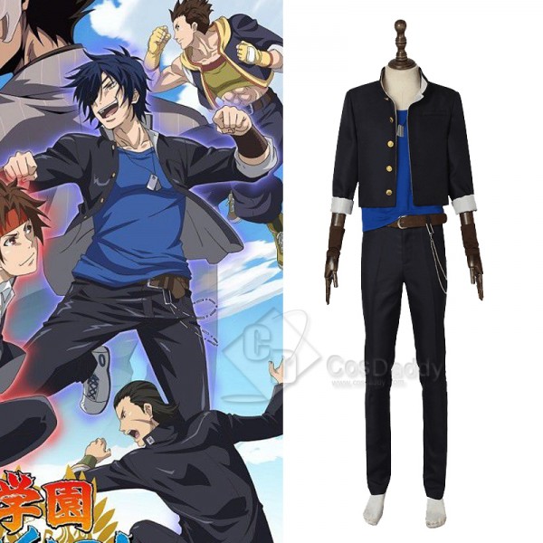 Gakuen Basara Date Masamune Cosplay Costume