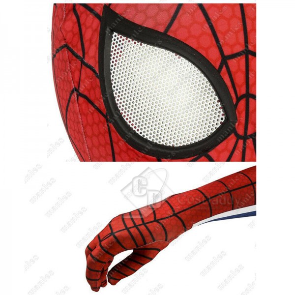 Marvel’s Spider-Man Spider-Punk Spiderman Punk Rock Cosplay Costume