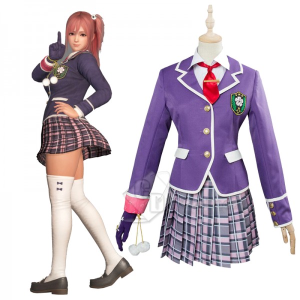 Game DOA6 Dead or Alive 6 Honoka Uniform Cosplay Costume